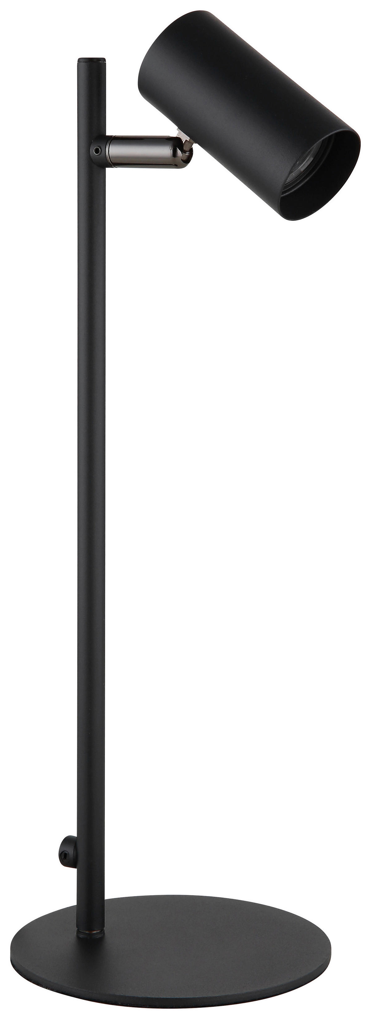 GLOBO Tischleuchte Tischleuchte-Este - schwarz/Chrom (14,00/5,00/36,50cm) - GLOBO