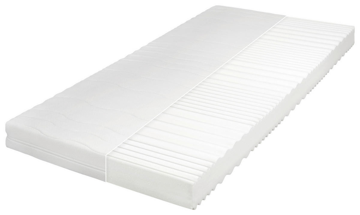 Komfortschaummatratze Proxima weiß Liegefläche B/L: ca. 90x200 cm Proxima - weiß (90,00/14,00/200,00cm)