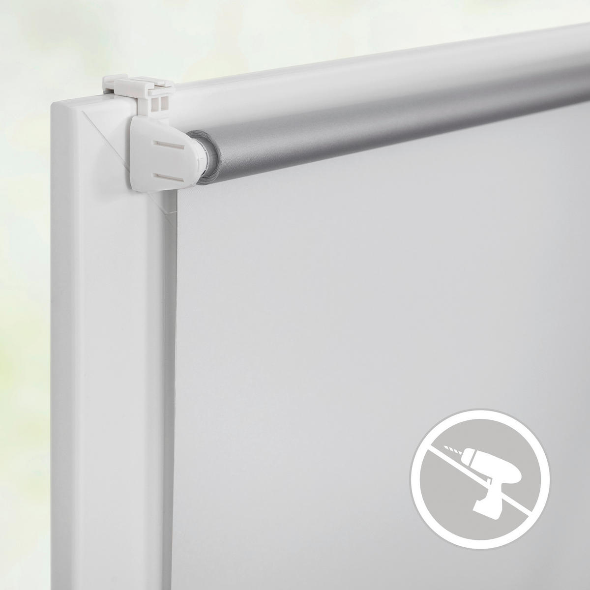 Thermo Klebe-/Klemmrollo Verdunklungsqualität anthrazit B/L: ca. 40x150 cm Rollo_schnurlos_Thermo_VD_Klemmfix - anthrazit (40,00/150,00cm) - LICHTBLICK