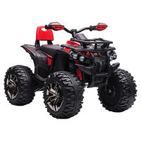 HOMCOM Kinderauto rot B/H/L: ca. 65x100x73 cm Kinder-Elektrofahrzeug - rot (73,00/65,00/100,00cm) - HOMCOM