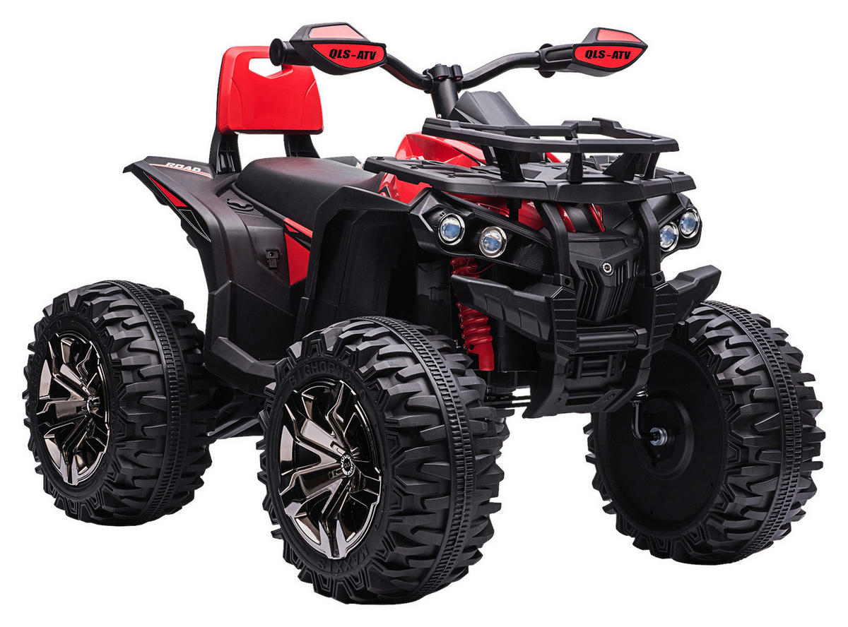 HOMCOM Kinderauto rot B/H/L: ca. 65x100x73 cm Kinder-Elektrofahrzeug - rot (73,00/65,00/100,00cm) - HOMCOM