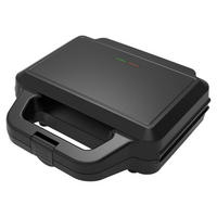 POCOline Sandwichtoaster schwarz Metall Kunststoff B/H/L: ca. 23,3x9,4x23,5 cm Sandwichmaker 3in1 Snackmaster - schwarz (23,50/23,30/9,40cm) - POCOline