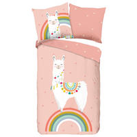 Bettwäsche Llama Multi Baumwolle B/L: ca. 135x200 cm Llama - Multi (135,00/200,00cm) - Good Morning