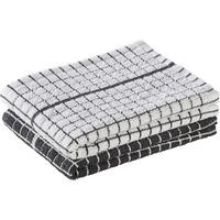 Geschirrtuch Geschirrtuch_Frottee_2erPack grau - weiß/grau (40,00/60,00cm) - POCOline