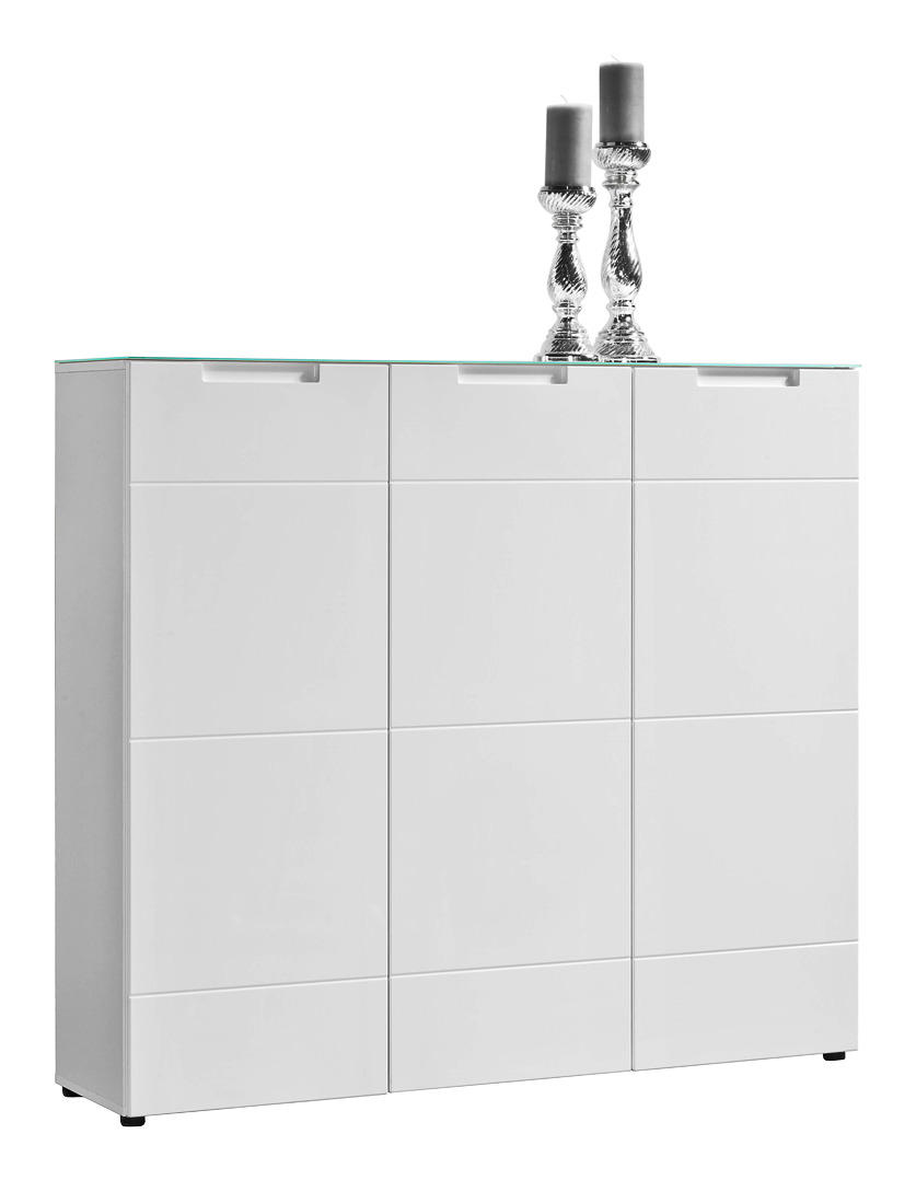 Poco Kommode Weiss Hochglanz