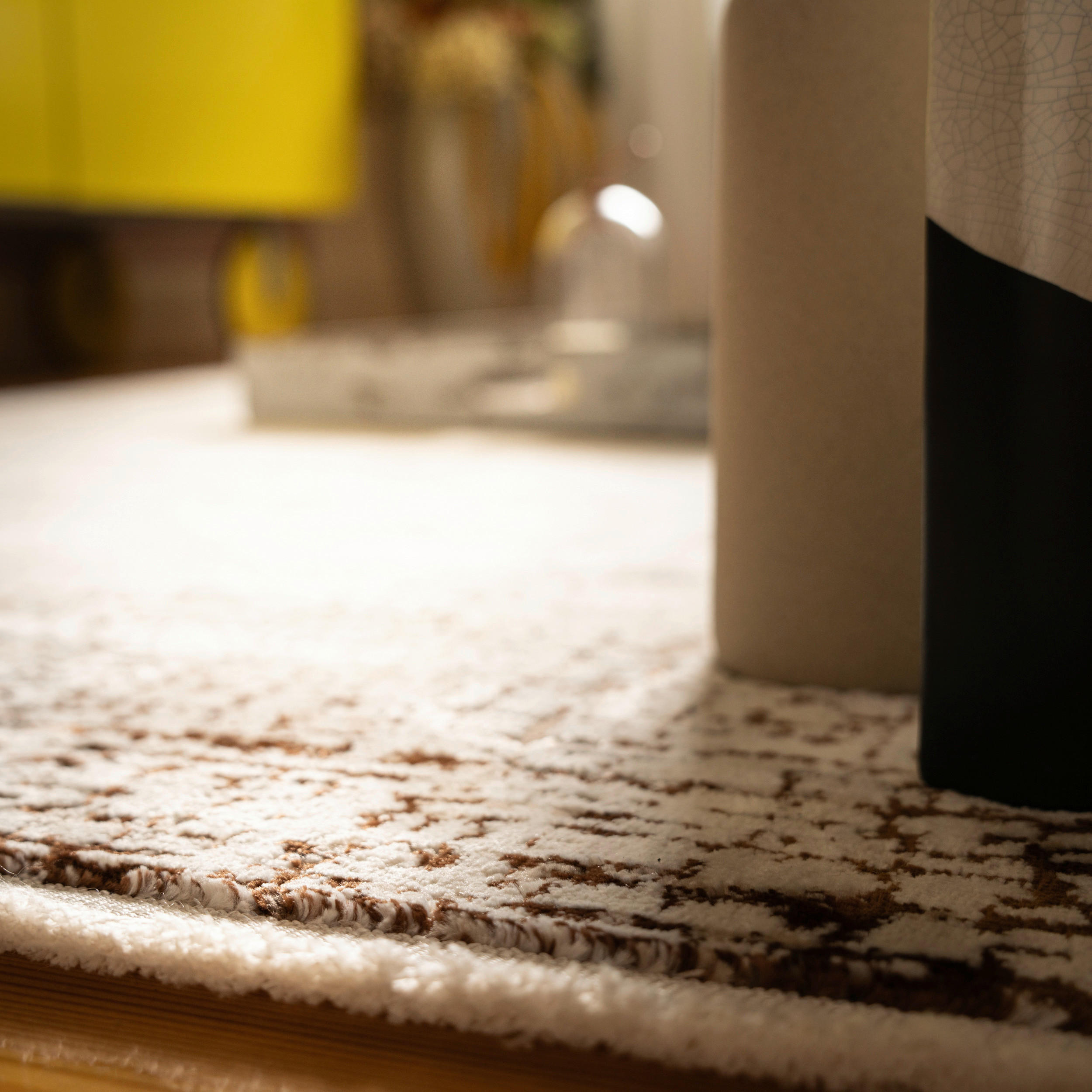 Obsession Teppich My Mosaic beige B/H/T/L/D: ca. 200x1,1x0x290x0 cm My Mosaic - beige (290,00/200,00/1,10cm) - Obsession