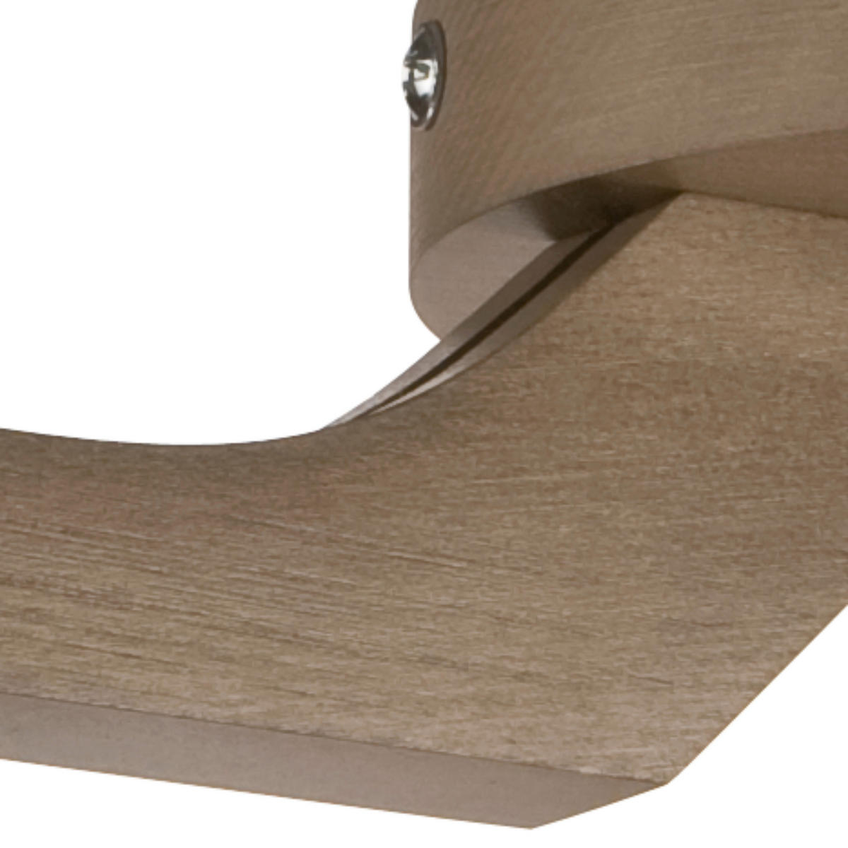 Lamkur Deckenleuchte ADRIANO 27470 natur Holz Glas Stahl H/L: ca. 23x40 cm E27 3 Brennstellen Adriano - natur (40,00cm) - Lamkur