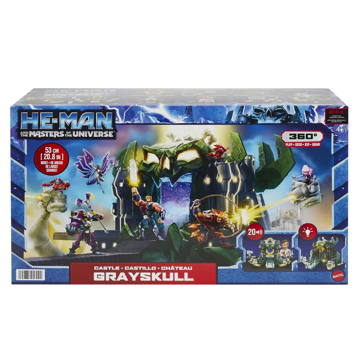Master of the Universe Animated Castle Grayskull He-Man_Grayskull-Spielset - Master of the Universe