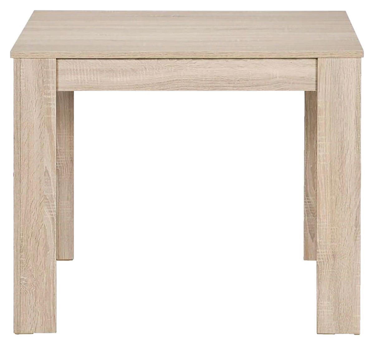 Esstisch NEPAL Eiche Sonoma Nachbildung B/H/T: ca. 90x75x90 cm NEPAL - Eiche (90,00/75,00/90,00cm) - byLIVING