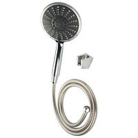 Handbrause Chrom L: ca. 150 cm Handbrause-Set_Niagara-5_Pocoline - Chrom/grau (150,00cm) - POCOline