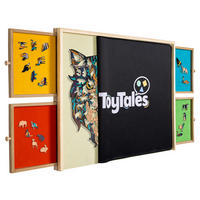 Toytales Puzzlebrett B/H/T: ca. 90x5x67 cm Puzzlebrett_mit_Auszügen_1500er - natur (90,00/5,00/67,00cm) - Toytales