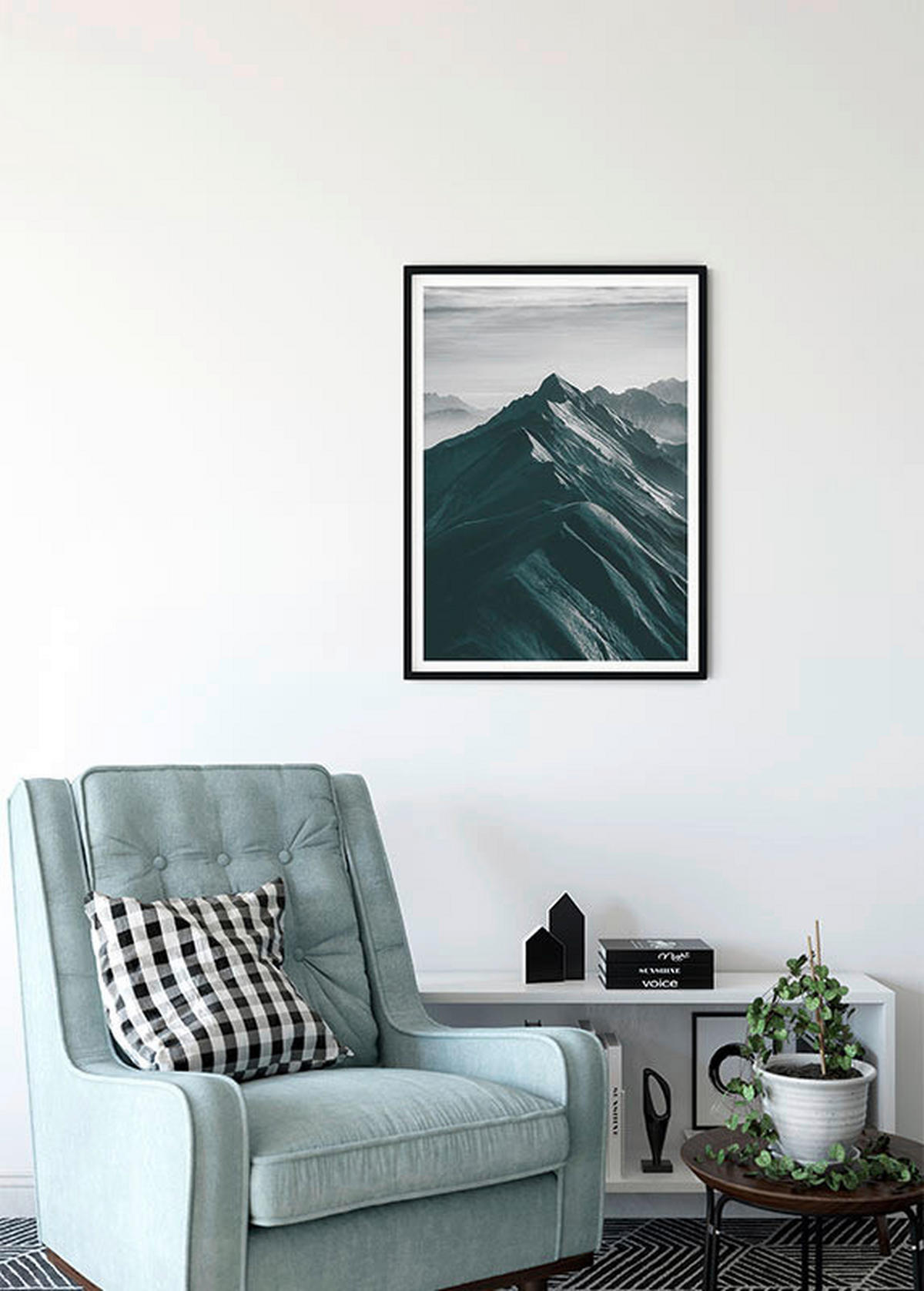 Komar Poster Mountains Top Berge B/L: ca. 30x40 cm Mountains Top - (30,00/40,00cm) - Komar