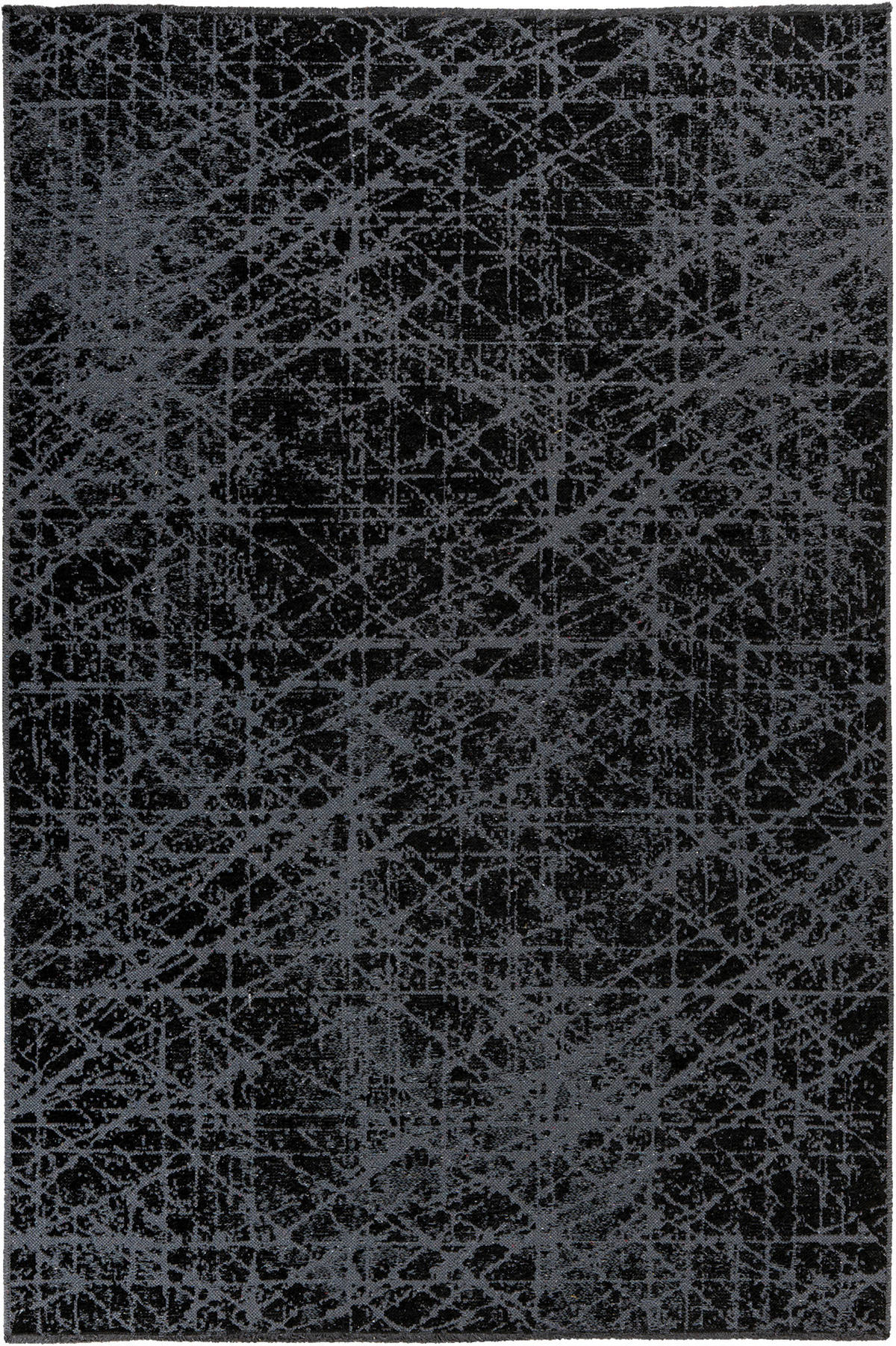 Kayoom Flachflorteppich Kalea 225 grau B/H/L: ca. 80x0,8x150 cm Kalea 225 - grau (150,00/80,00/0,80cm) - Kayoom