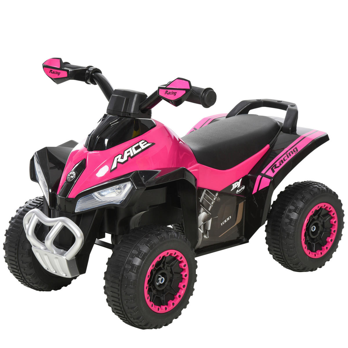 HOMCOM Kinder-Rutschfahrzeug B/H/L: ca. 38x44x67,5 cm Rutschfahrzeug - rosa (67,50/38,00/44,00cm) - HOMCOM