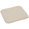 Sitzkissen Stuhlkissen_Waffelstruktur 38x38x3 - beige (38,00/38,00/2,00cm)