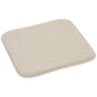 Sitzkissen Stuhlkissen_Waffelstruktur 38x38x3 - beige (38,00/38,00/2,00cm)