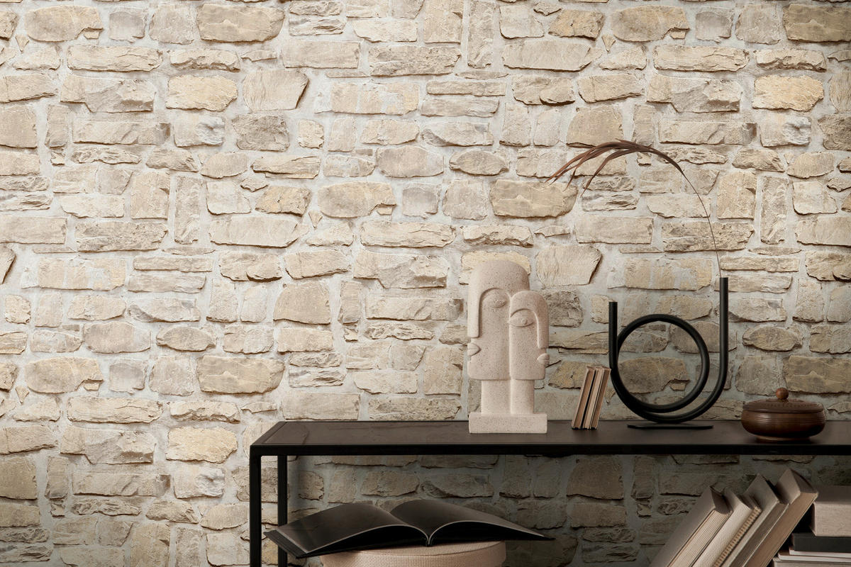 A.S.Creation Vliestapete gelb B/H/D: ca. 53x1005x7,8 cm Vliestapete - gelb (7,80/1005,00cm) - A.S.Creation