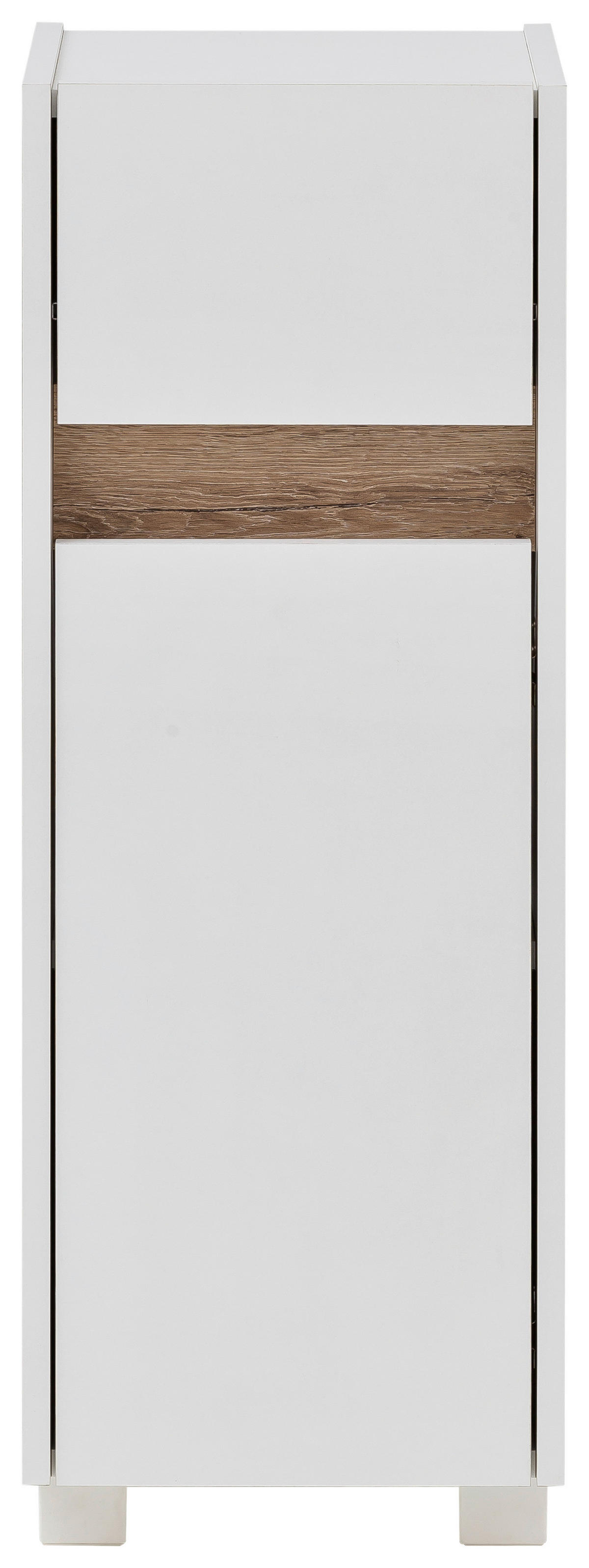 Midischrank Cosmo perlweiß Optik B/H/T: ca. 30,2x84,8x33 cm Cosmo - (30,20/84,80/33,00cm) - Möbelpartner
