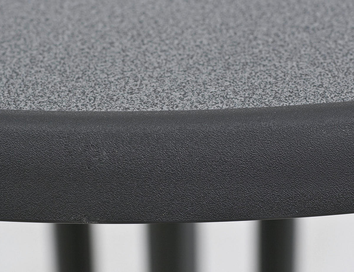 MFG Stehtisch grau Stahl H/D: ca. 110x85 cm Stehtisch_MFG - grau (85,00/110,00cm) - MFG