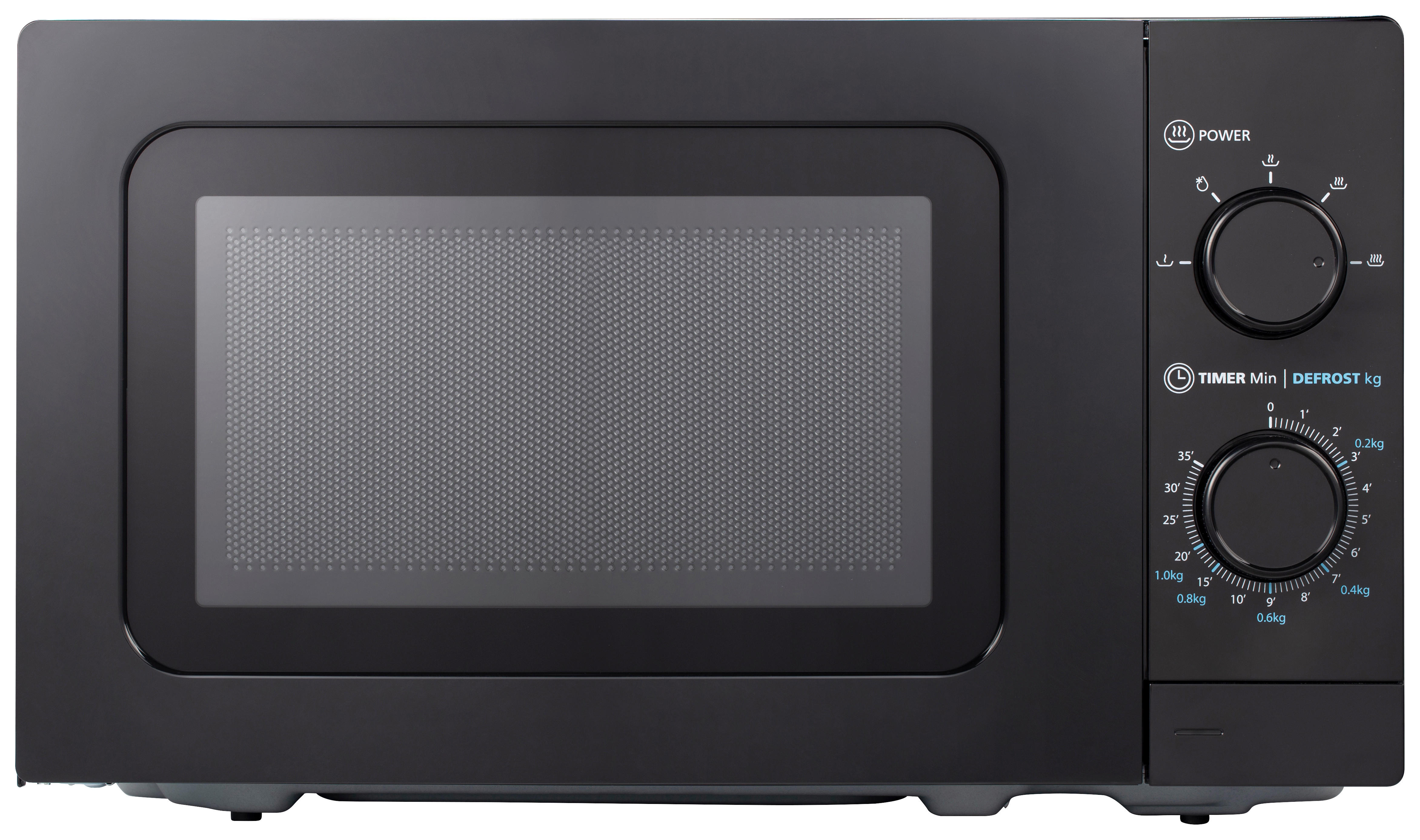 POCOline Mikrowelle MM720C2GX-PM schwarz Metall B/H/T: ca. 44x26x33 cm ca. 20 l Mikrowelle_Barcelona - schwarz (44,00/26,00/33,00cm) - POCOline