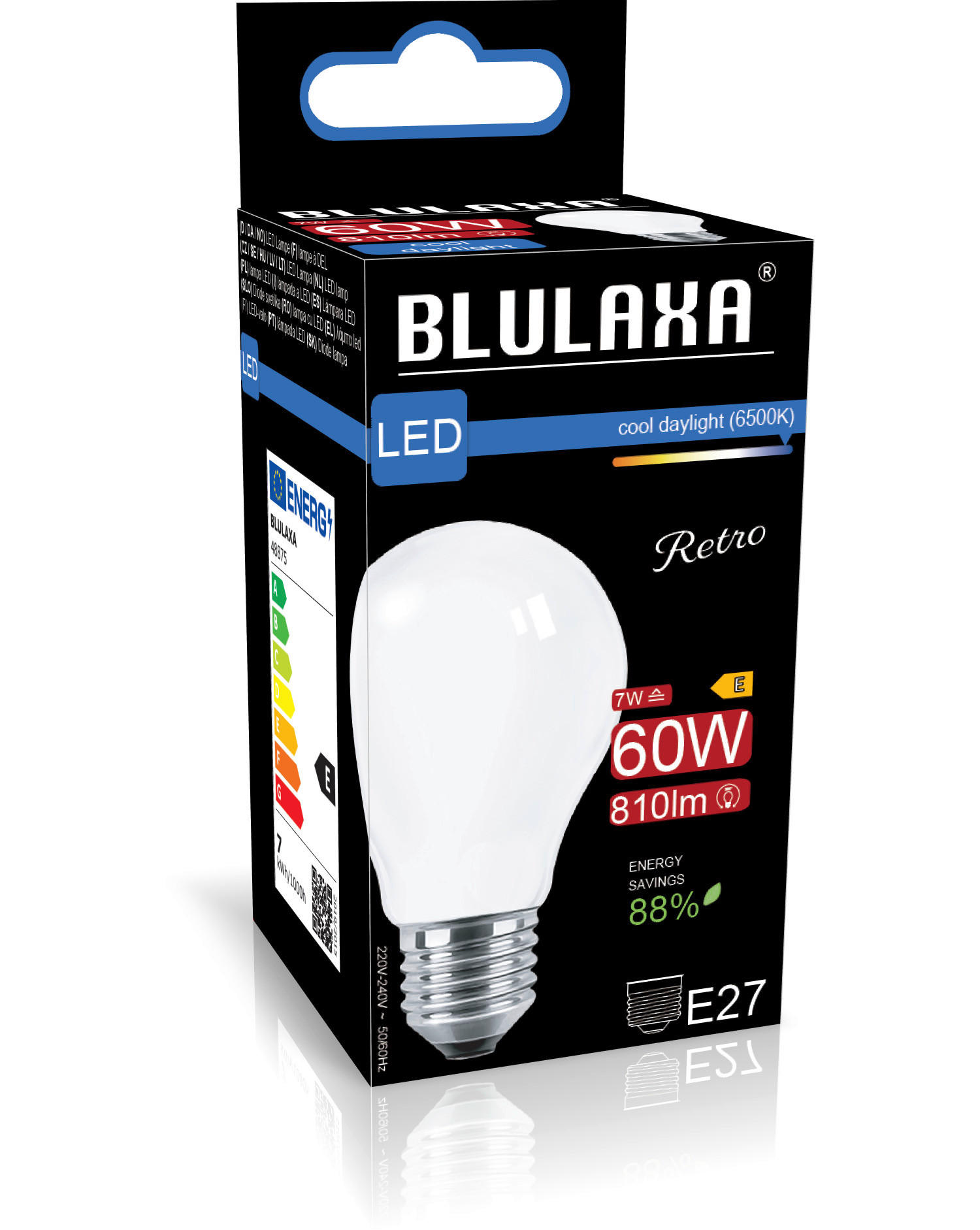 Blulaxa LED-Leuchtmittel E27 LED-Leuchtmittel E27 - (6,00/11,00cm) - Blulaxa