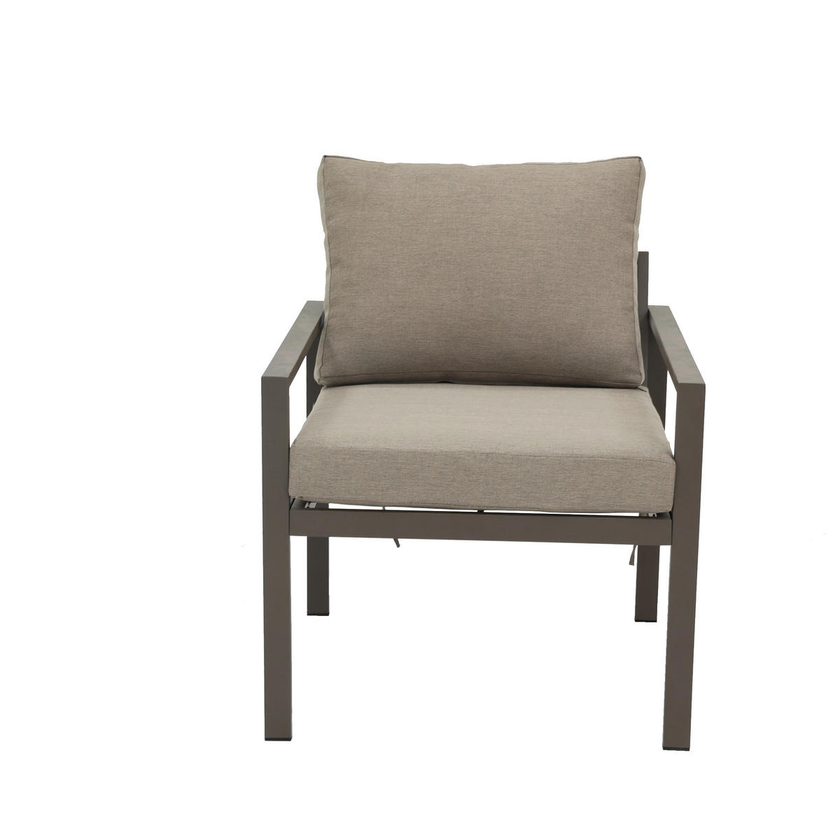 POCOline Gartensitzgruppe Toulouse braun Stahl Toulouse - braun/beige - POCOline