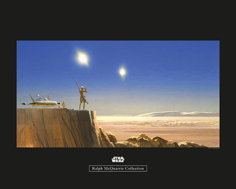 Komar Poster Star Wars Classic RMQ Mos Eisley Ed Star Wars B/L: ca. 50x40 c günstig online kaufen