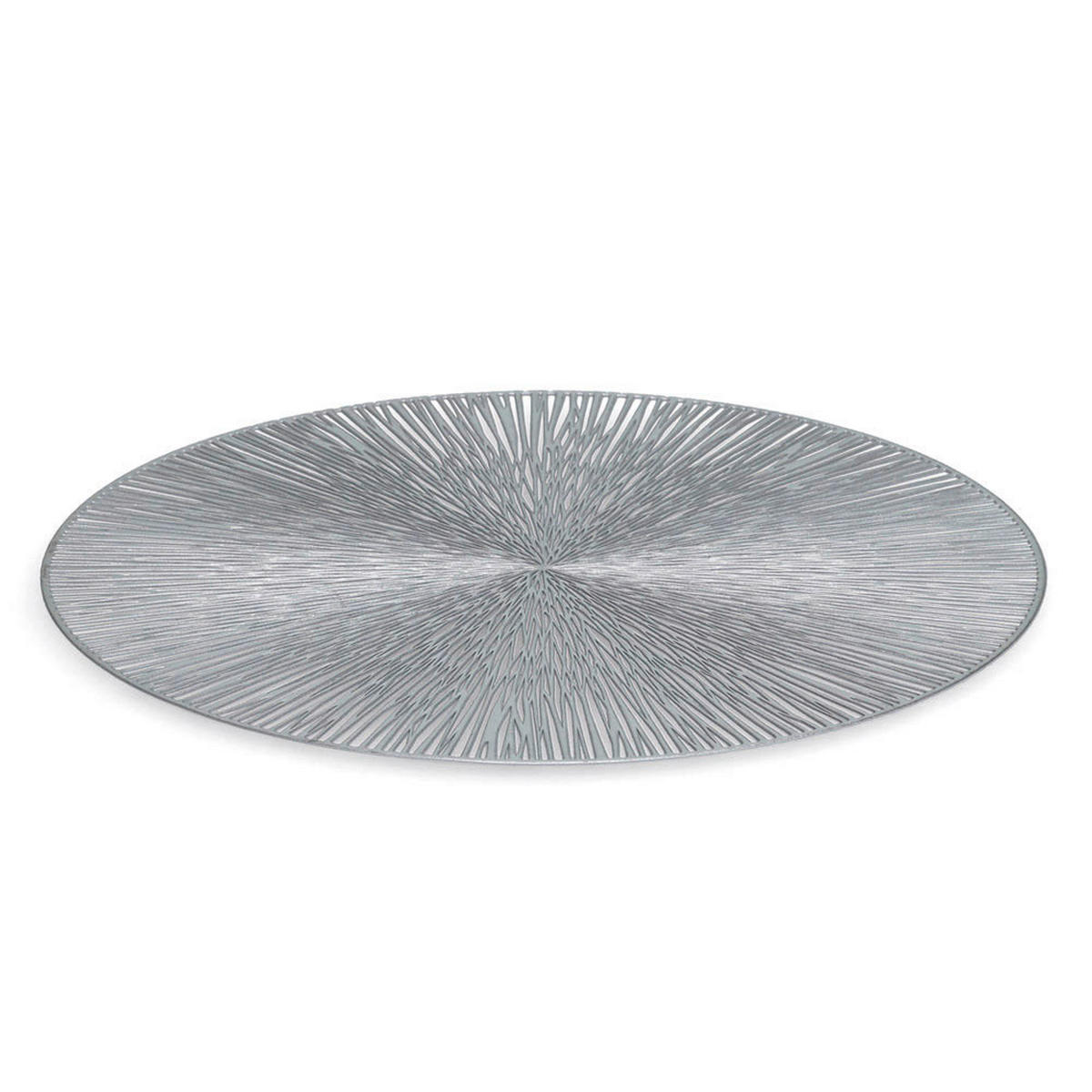 Zeller Platzset silber Kunststoff B/L: ca. 38x38 cm Platzset - silber (38,00/38,00cm) - Zeller
