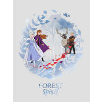Komar Poster Frozen Spirit Disney B/L: ca. 30x40 cm Frozen Spirit - (30,00/40,00cm) - Komar