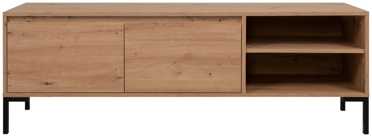 TV-Lowboard Korsika Eiche Artisan Nachbildung B/H/T: ca. 150x49x40 cm Korsika - Eiche (150,00/49,00/40,00cm)