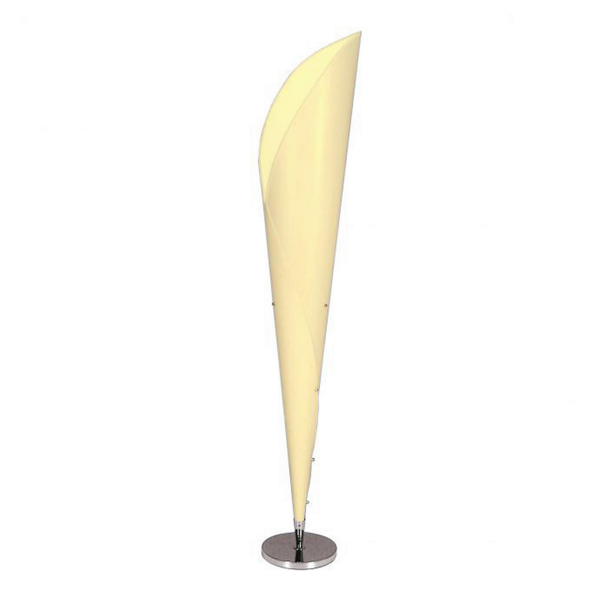Näve Leuchten Stehleuchte NV210623 weiß Metall Kunststoff H/D: ca. 162x30 cm 1 Brennstellen Tulip - weiß (30,00/162,00cm) - Näve Leuchten