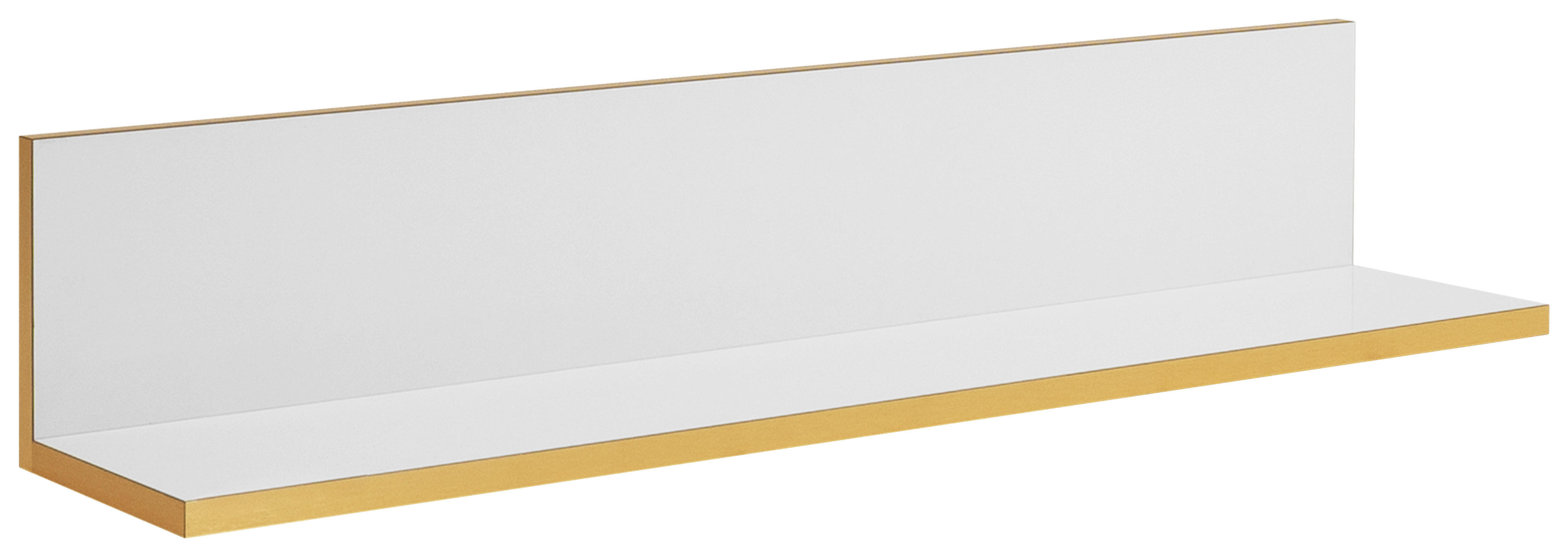 Wandboard Istanbul weiß Hochglanz B/H/T: ca. 120x24x26 cm Istanbul - weiß (120,00/24,00/26,00cm)