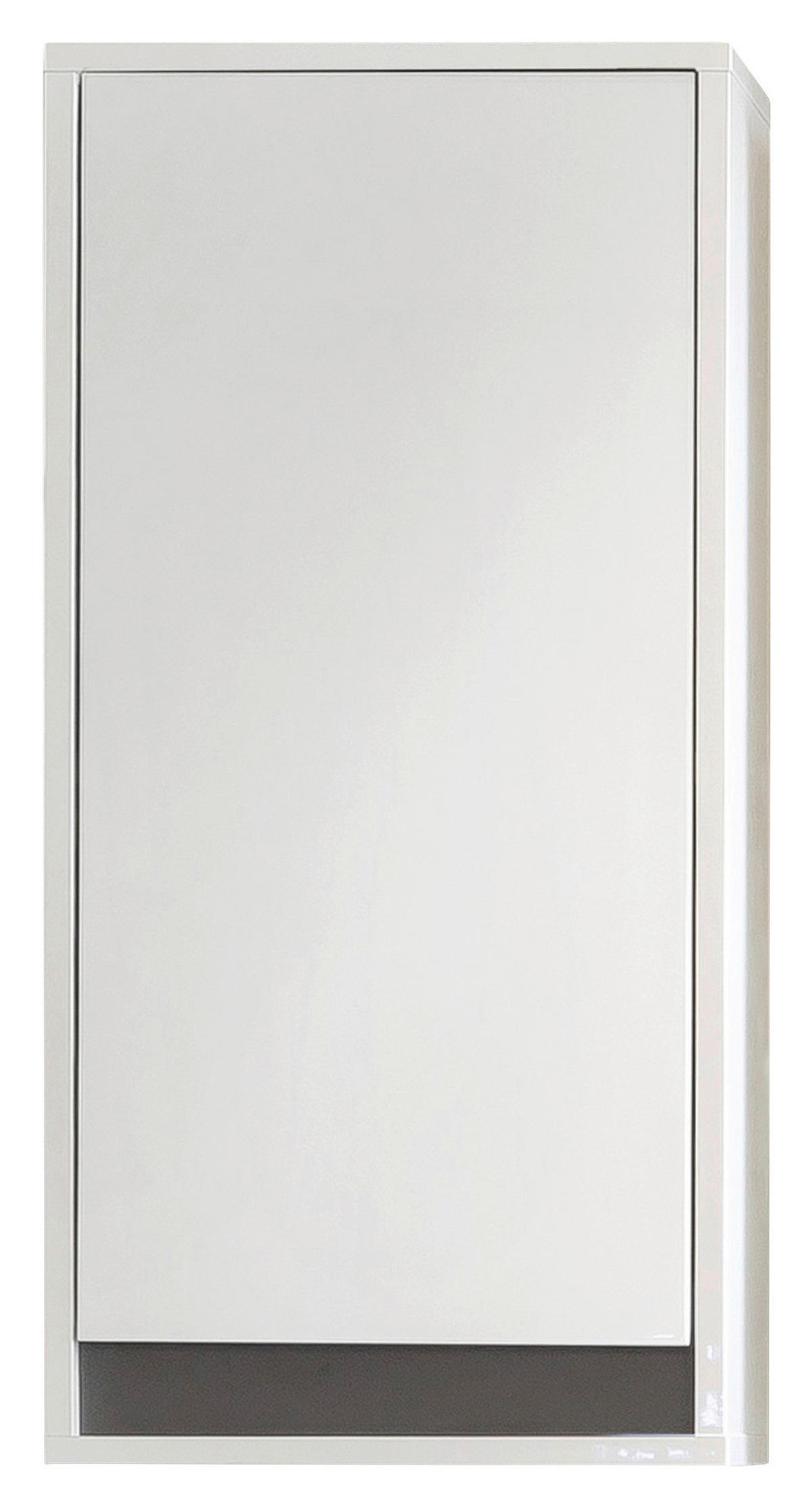 Stauraumelement Sol weiß Hochglanz weiß B/H/T: ca. 35x73x23 cm Sol - weiß (35,00/73,00/23,00cm) - Trendteam