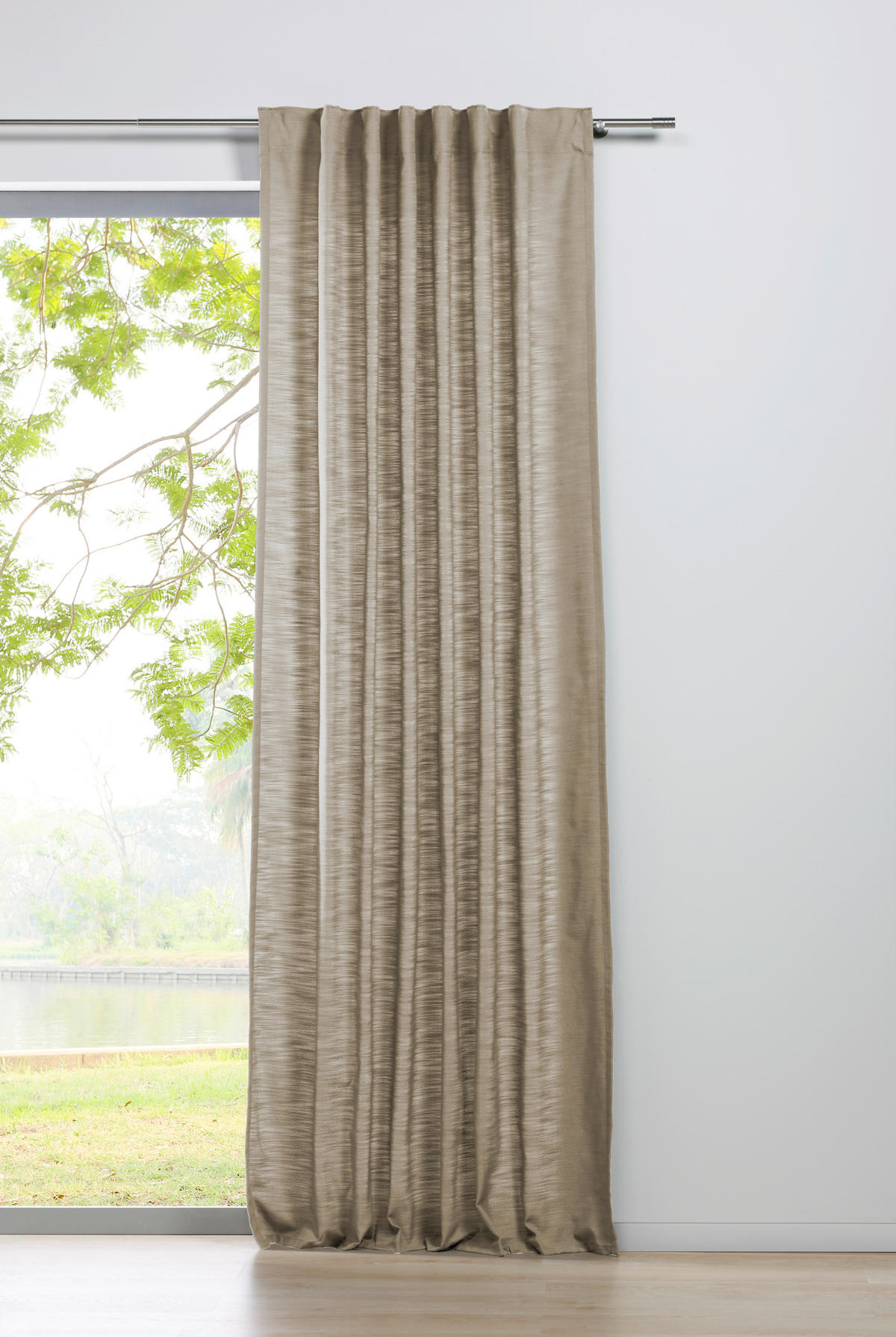 Kombivorhang 2er Pack Balance beige B/L: ca. 135x300 cm Balance - beige (135,00/300,00cm)