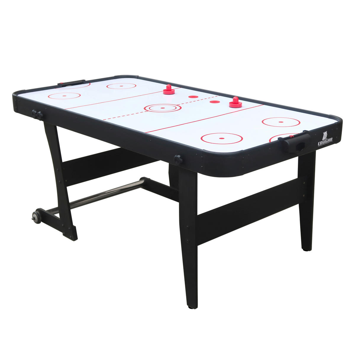 Cougar Airhockeytisch Icing XL B/H/T: ca. 91x78,7x183 cm Icing XL - schwarz (91,00/78,70/183,00cm) - Cougar