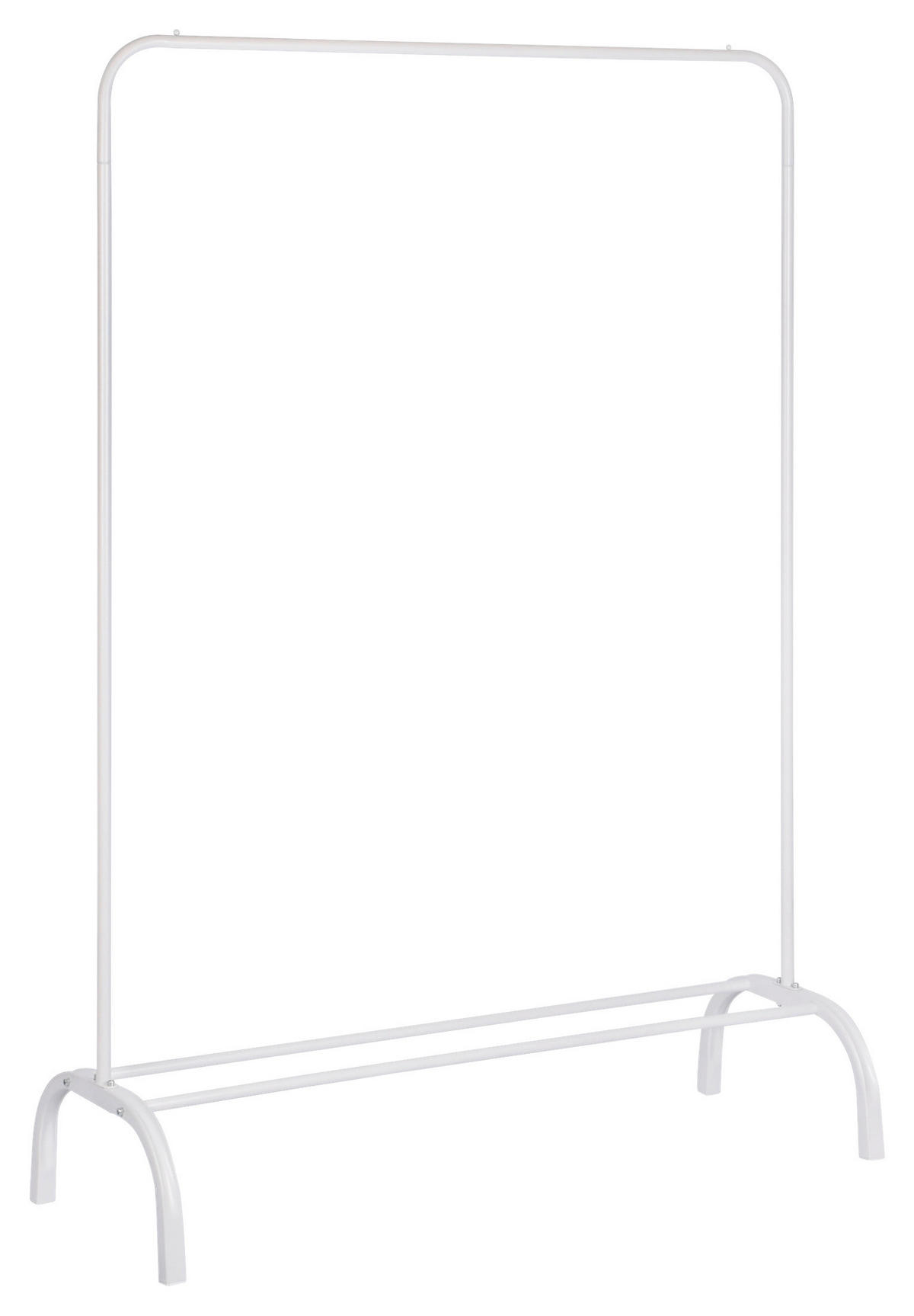 POCOline Garderobenständer weiß Metall B/H/L: ca. 41x152x104 cm Garderobenständer - weiß (104,00/41,00/152,00cm) - POCOline