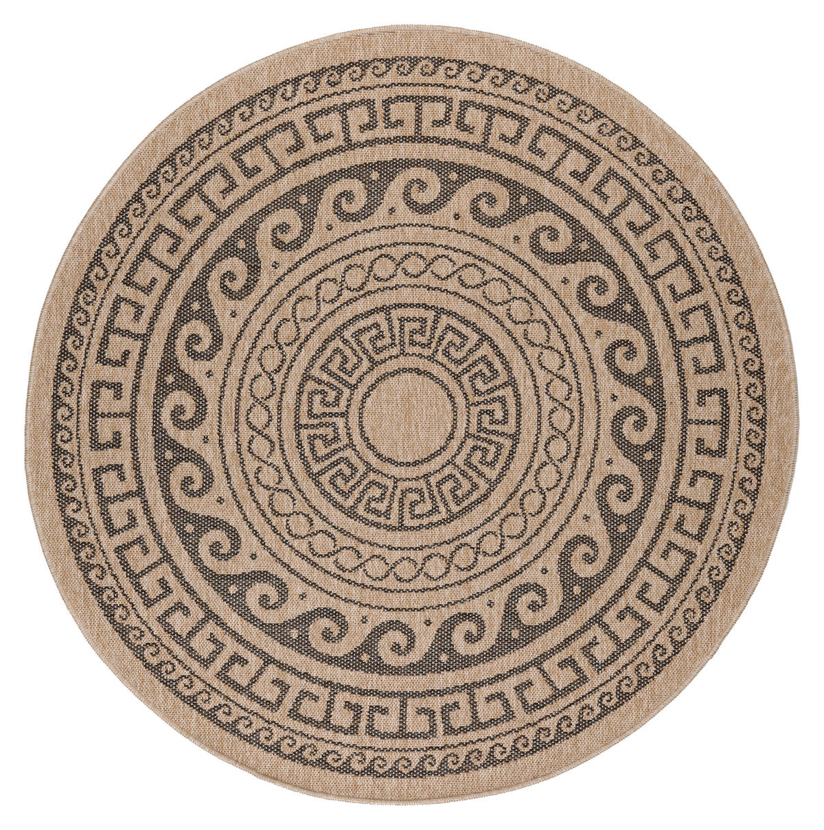 Ayyildiz Teppich COMILLA schwarz D: ca. 120 cm COMILLA - schwarz (120,00cm) - Ayyildiz