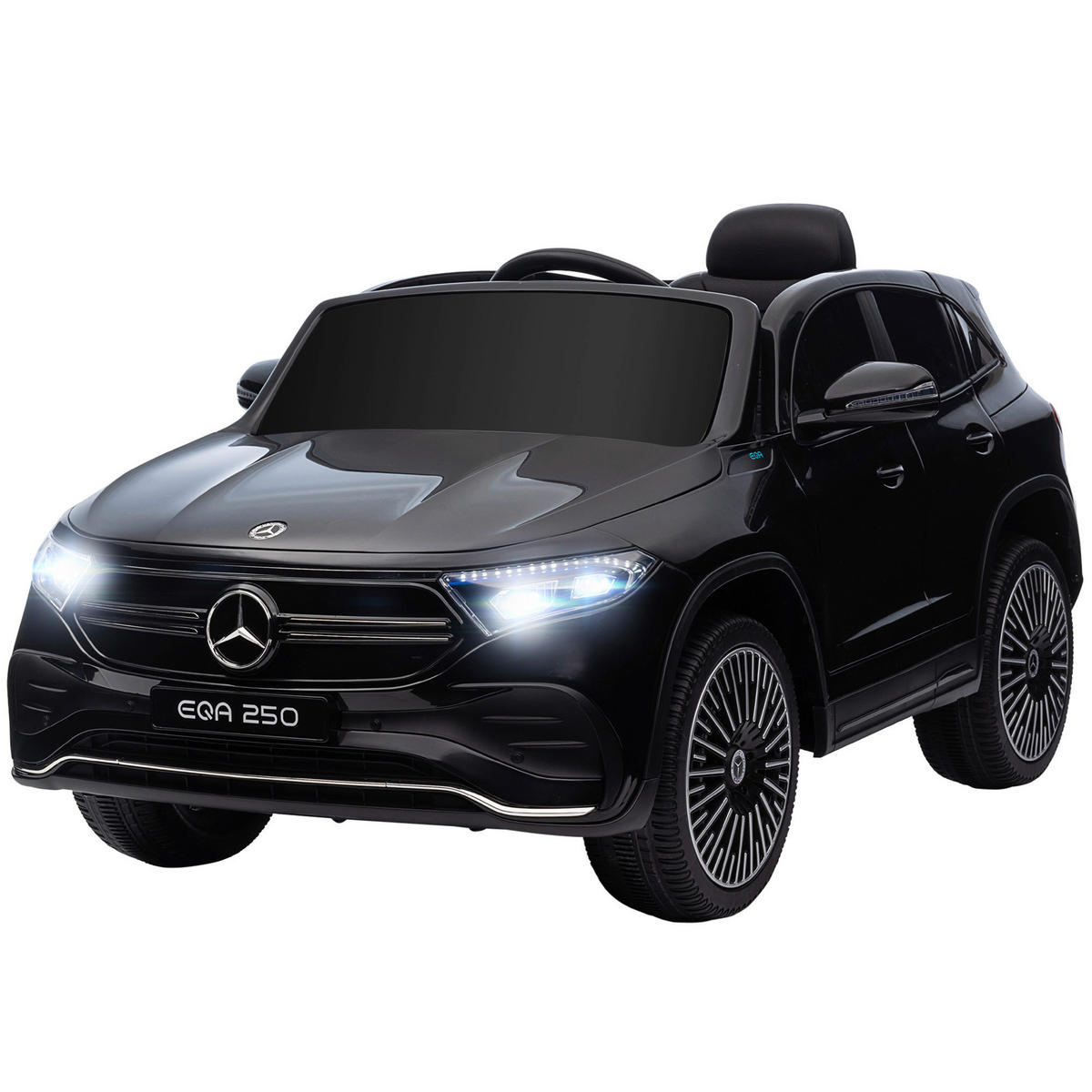 HOMCOM Kinderauto schwarz B/H/L: ca. 69x111,5x52,5 cm Elektro-Kinderauto - schwarz (52,50/69,00/111,50cm) - HOMCOM