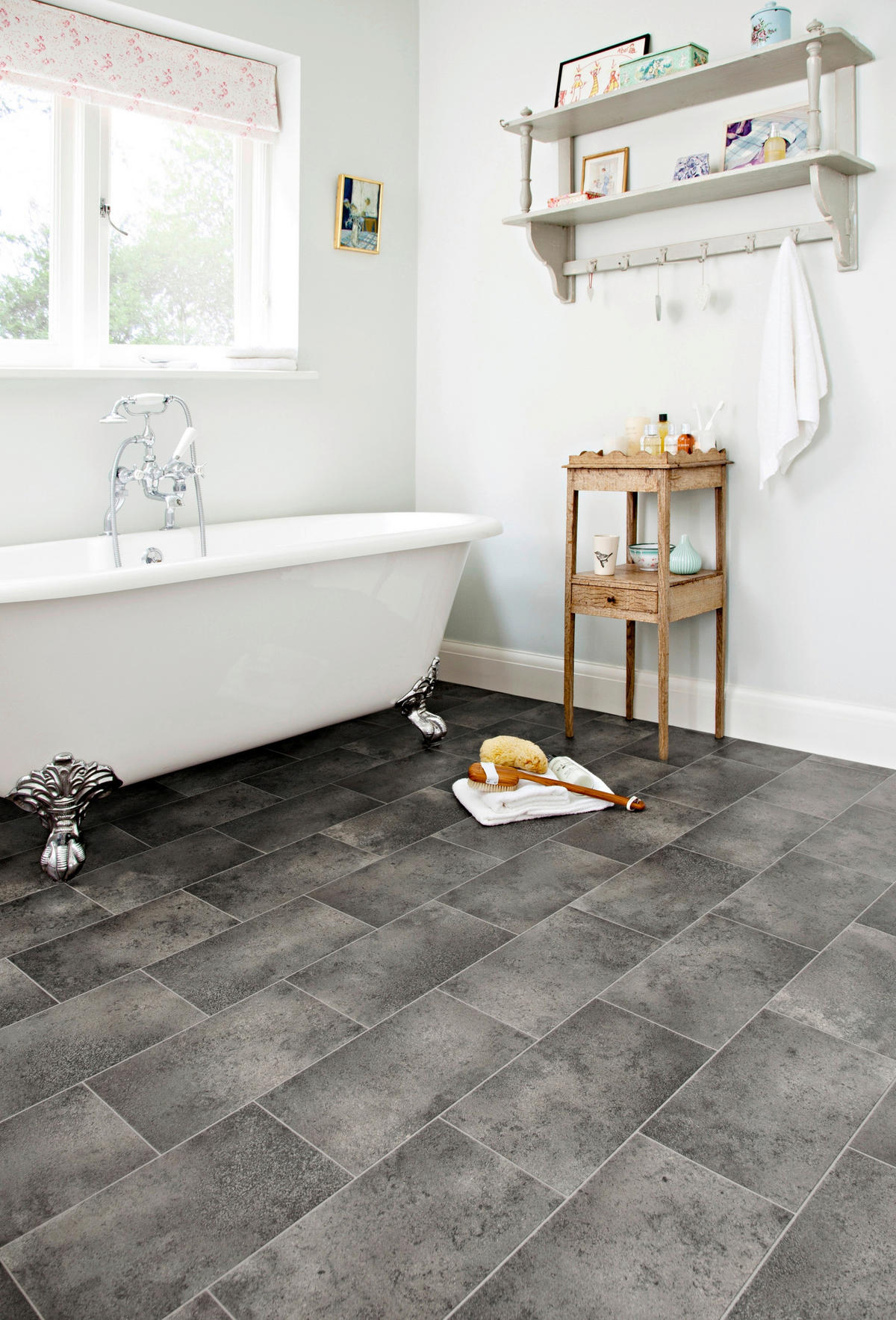 Vinylboden Start grau Fliese B: ca. 400 cm pro m² Start - grau (400,00cm)