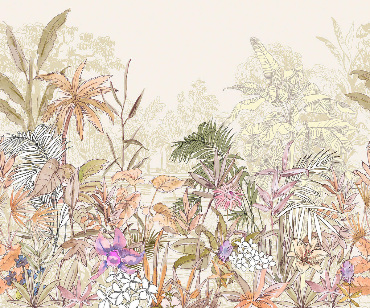 Komar Fototapete Humided Heat B/L: ca. 300x250 cm Humided Heat - (300,00/250,00cm) - Komar