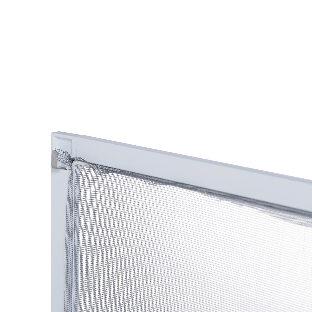 Fliegengitter weiß B/L: ca. 100x120 cm Fliegengitter-Spannrahmen - weiß (100,00/120,00cm)