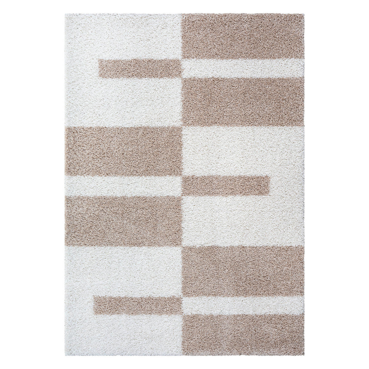 Sanat Hochflorteppich MILANO beige B/L: ca. 200x290 cm MILANO - beige (200,00/290,00cm) - Sanat
