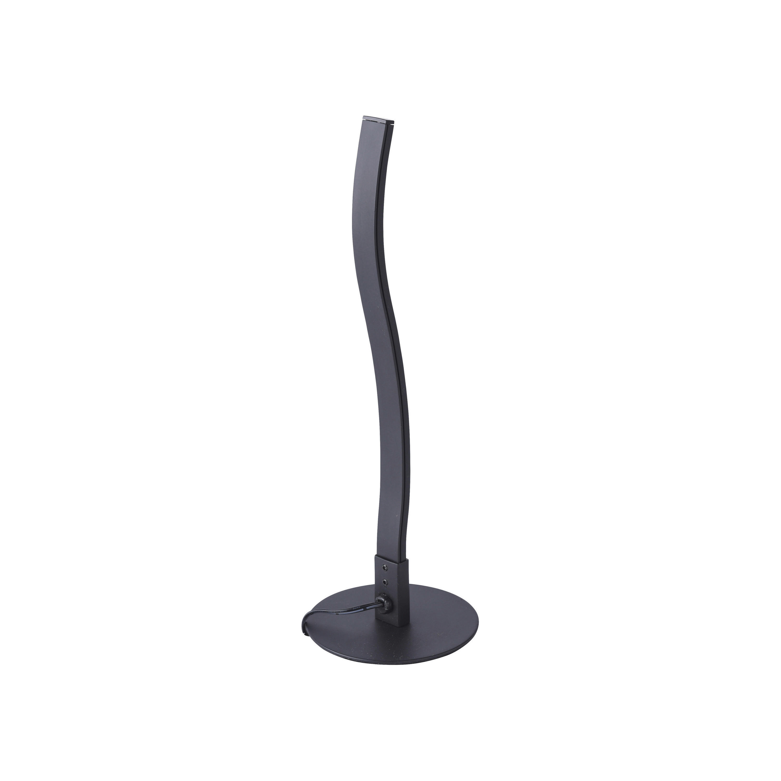 Just Light Tischleuchte PN15128-18 Wave weiß Stahl Kunststoff H/D: ca. 30x10 cm null 1 Brennstellen Wave - weiß (10,00/30,00cm) - Just Light