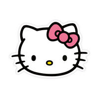 Dekokissen Konturenkissen Hello Kitty - bunt (26,00/36,00cm) - Hello Kitty