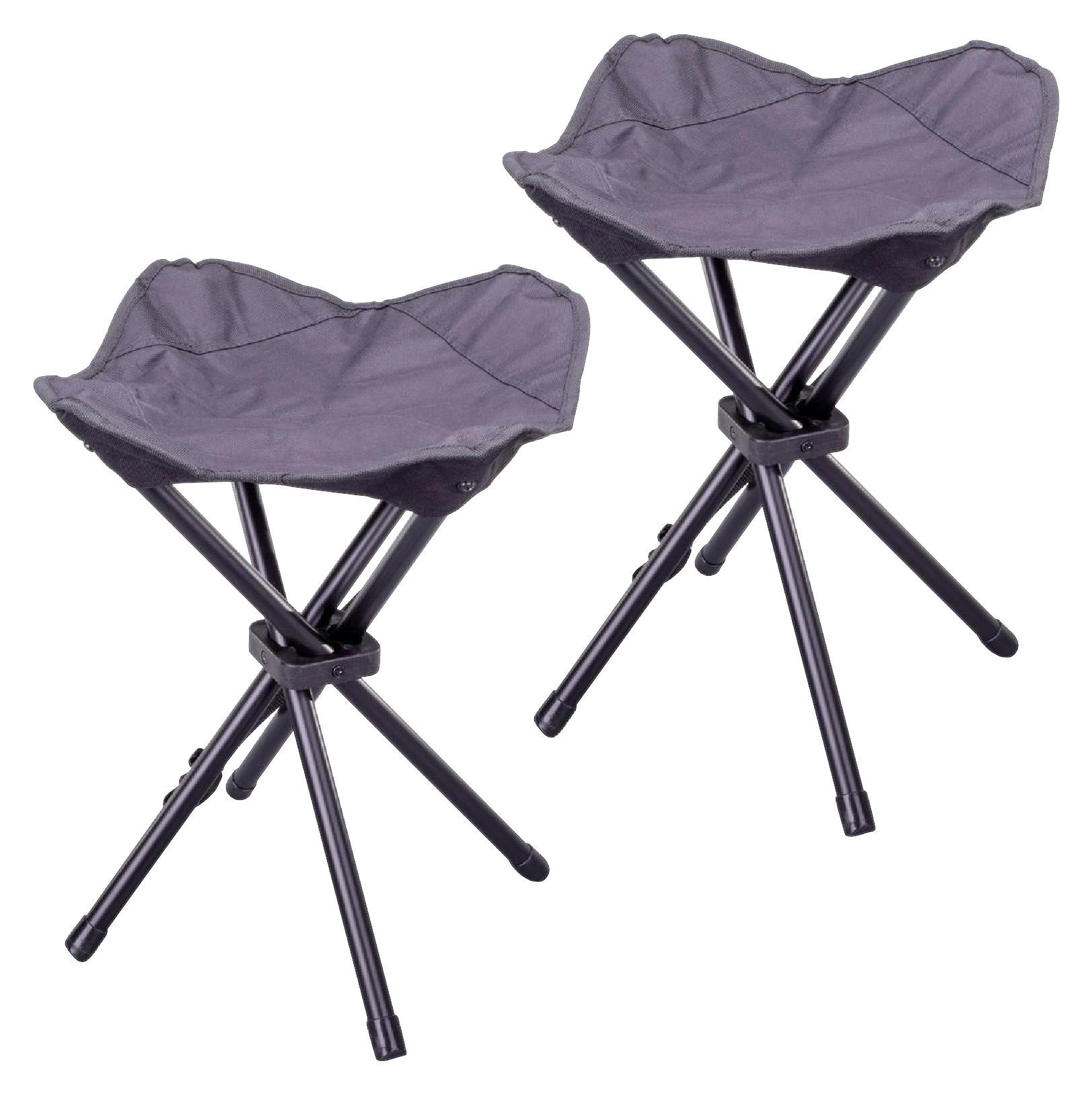 VCM Gartenhocker-Set schwarz Stahl B/H/T: ca. 33x42x33 cm Gartenhockerset - schwarz (33,00/42,00/33,00cm) - VCM