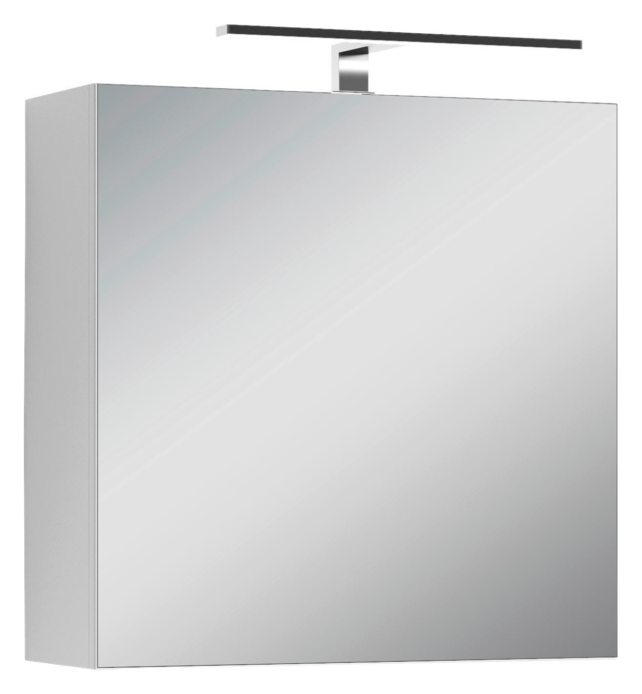 Spiegelschrank SPREE weiß B/H/T: ca. 60x60x20 cm SPREE - weiß (60,00/60,00/20,00cm) - byLIVING