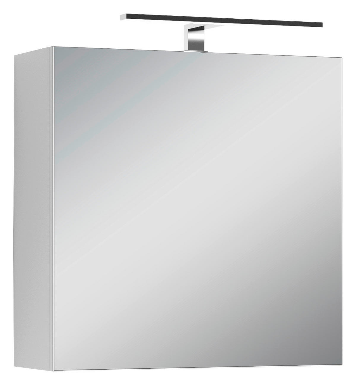 Spiegelschrank SPREE weiß B/H/T: ca. 60x60x20 cm SPREE - weiß (60,00/60,00/20,00cm) - byLIVING
