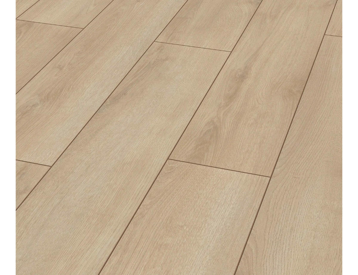 Superior Laminatboden Advanced ca. 2,131 m² im Paket  B/L: ca. 19,3x138 cm pro Paket Advanced ca. 2,131 m² im Paket - beige (19,30/138,00cm) - Superior