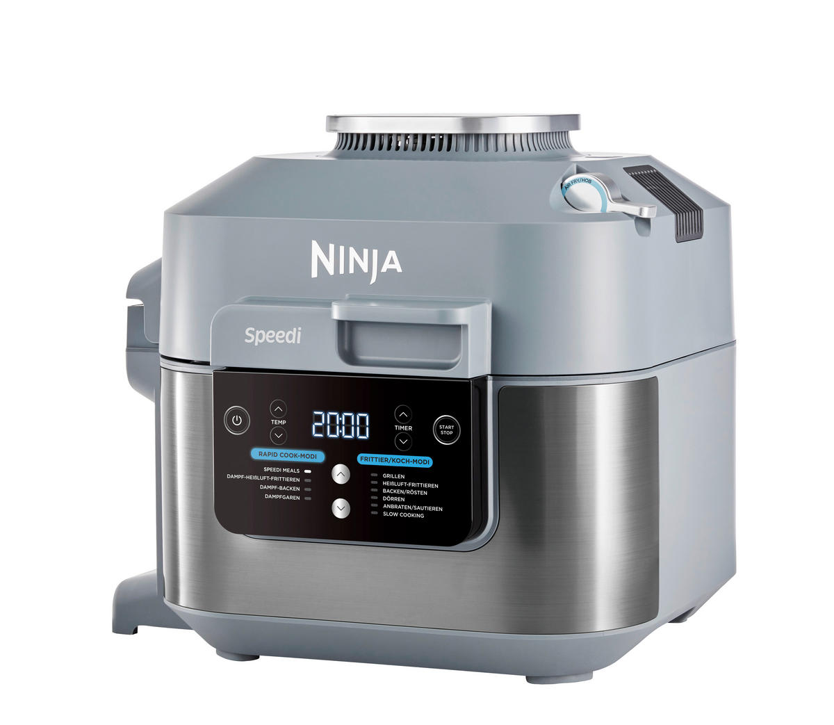 Ninja Heißluftfritteuse Speedi ON400EU - grau (35,00/33,00/31,00cm) - Ninja