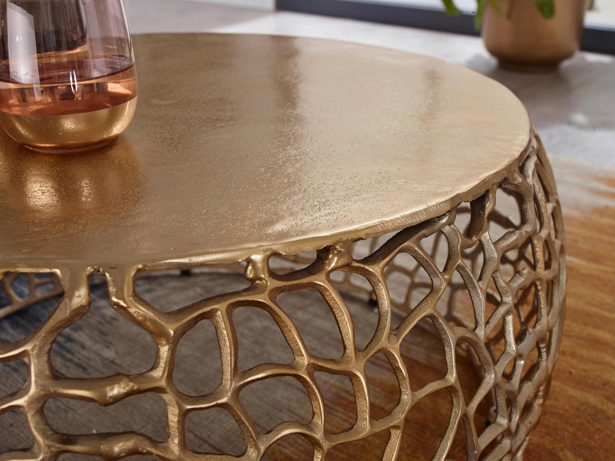 Couchtisch  B/H/T: ca. 66x30x66 cm Couchtisch - (66,00/30,00/66,00cm) - Wohnling